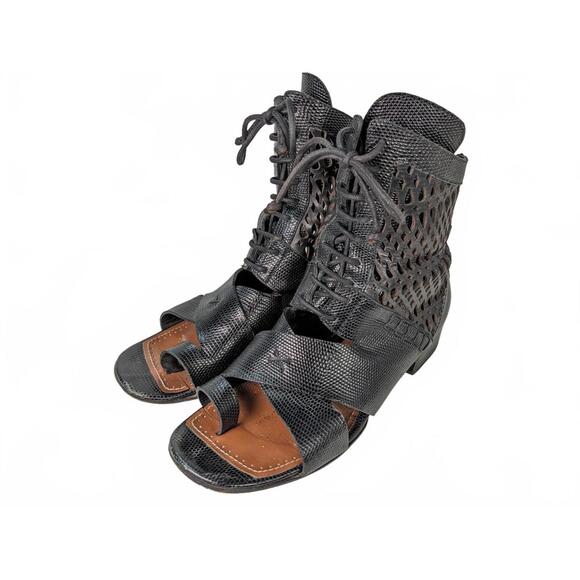 Proenza Schouler Italy Women Gladiator Sandals Leather 6.5 - Picture 2 of 9